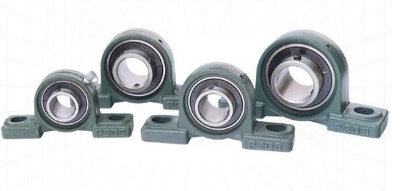 Rameau industriel stable en bloc de plomb, roulement à billes monté sur bloc d' oreiller durable
