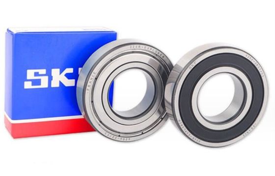 Modèle de roulement à billes à rainure profonde de cage en laiton # 6001 8 mm Largeur Cr 5.1kN Pour les machines pharmaceutiques