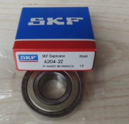 6204 ZZ roulement à billes scellé à rainure profonde pour applications de vitesse Cor 6.65 KN
