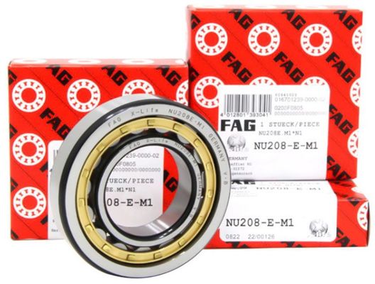 NU208E roulements à rouleaux cylindriques à rangée unique 40*80*18 mm pour machines agricoles