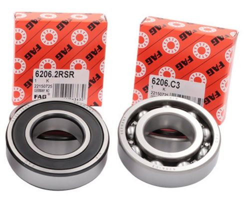 FAG 6206 roulement à billes à rainure profonde scellée 30 mm paroi mince pour machines industrielles