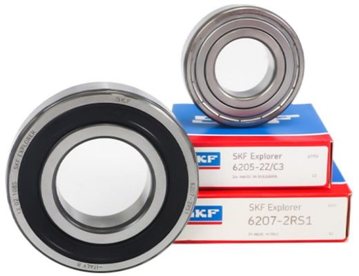 6207 2RS1 SKF roulement à billes à rainure profonde type de cage en laiton pour travaux lourds