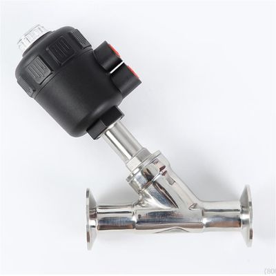 Ventilateur d'angle DN20 Acturateur 50 mm Pneumatique de précision de moulage à la fonte de la vanne à globe