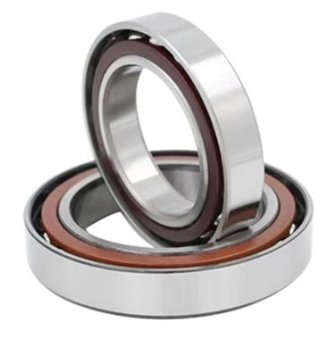 7207AC lubrification à l'huile de vitesse roulement à billes de contact angulaire de 35 mm de diamètre intérieur et 17 mm de largeur